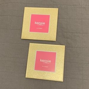 Gold glitter 4x4 frames (2 total)